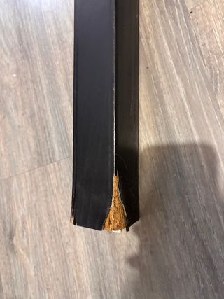 Mesa extensible Ikea negra