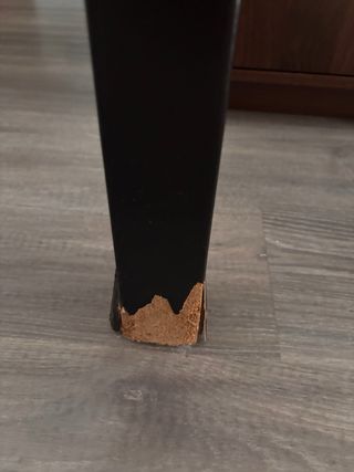 Mesa extensible Ikea negra