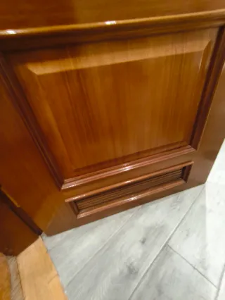 Puerta Madera Roble Baño