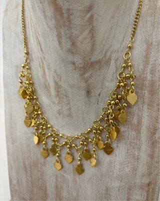 Collana Vestopazzo oro con cuoricini