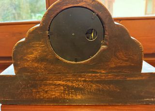 Reloj de Escritorio Madera Colonial