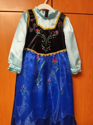 Disfraz Ana Frozen 5 años. Talla 110