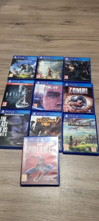 Lote 10 Juegos PS4 (PlayStation 4)