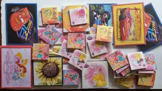 48 Pezzi Disney Winx Cars Quadretti Scat