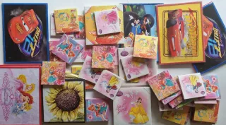 48 Pezzi Disney Winx Cars Quadretti Scat