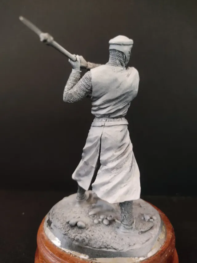 figura de plomo de 90mm