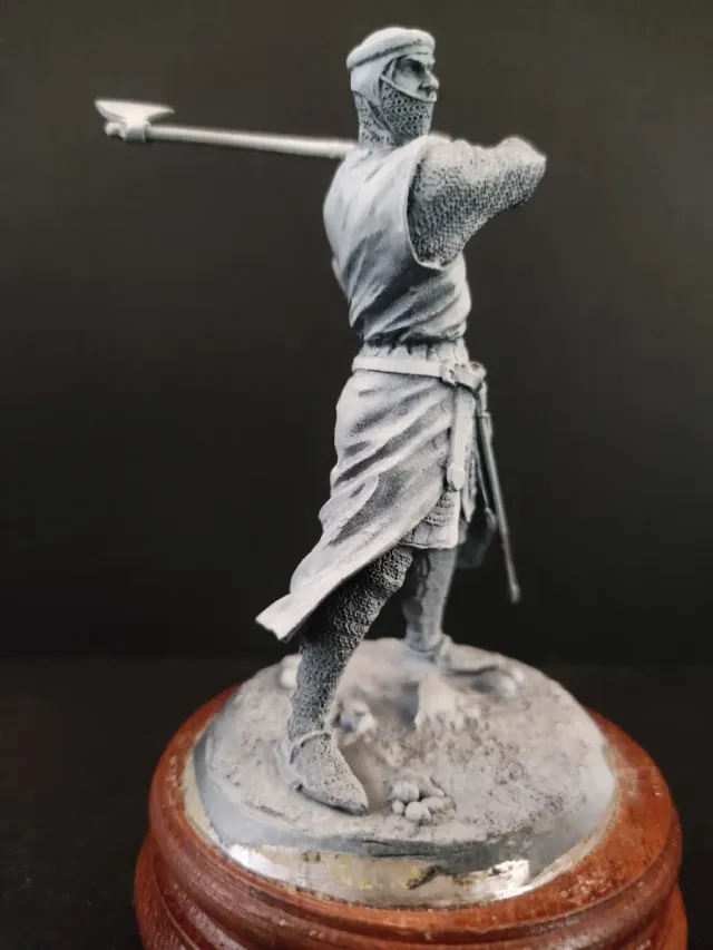 figura de plomo de 90mm