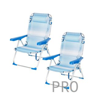 Pacchetto 2 sedie da spiaggia