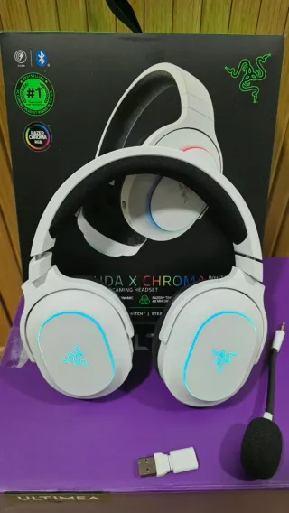Auricolari Razer Barracuda X Chroma Bianchi