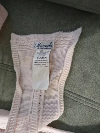 Conjunto Gorrito y Bufanda Rosa Miranda