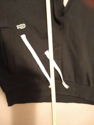 Pantalón chándal Lacoste negro