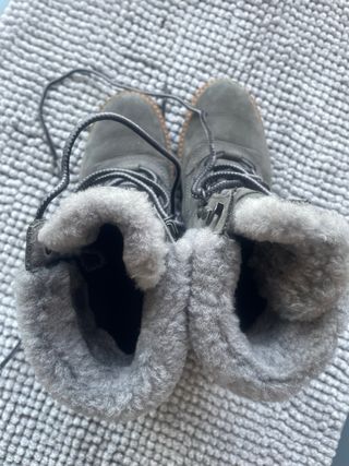 Botas Timberland Cinza Impermeáveis