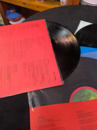 Vinilos Beatles Rojo y Azul Ed. Japonesa