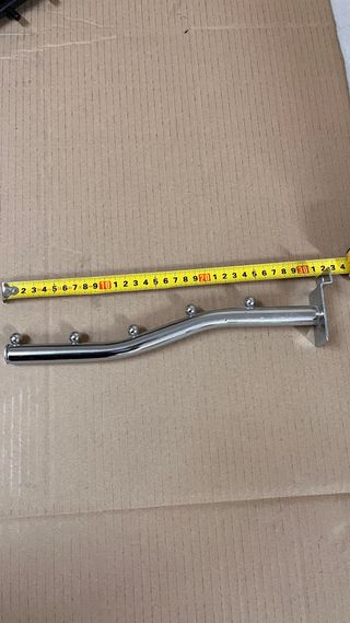 Expositores transparentes para pared