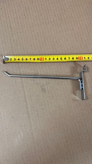 Expositores transparentes para pared