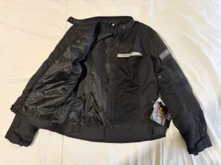 Chaqueta Moto Mujer Negra Nueva