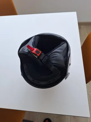 Casco de moto blanco KRP