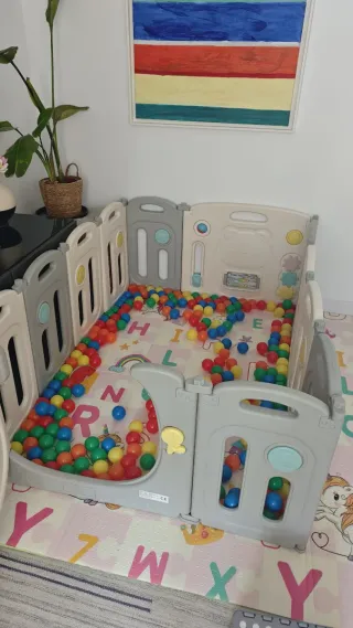 Parque Infantil 160x115x60 cm