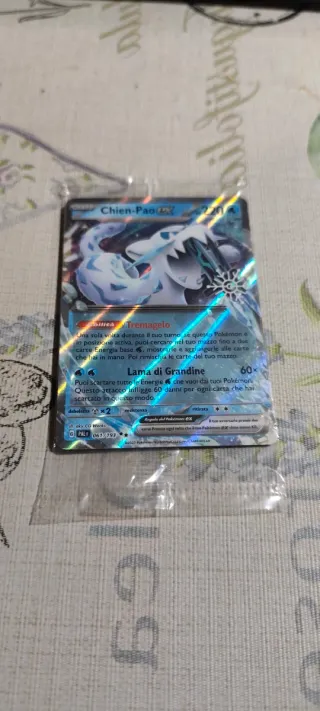 Carta Pokémon Chien-Pao EX - Promo