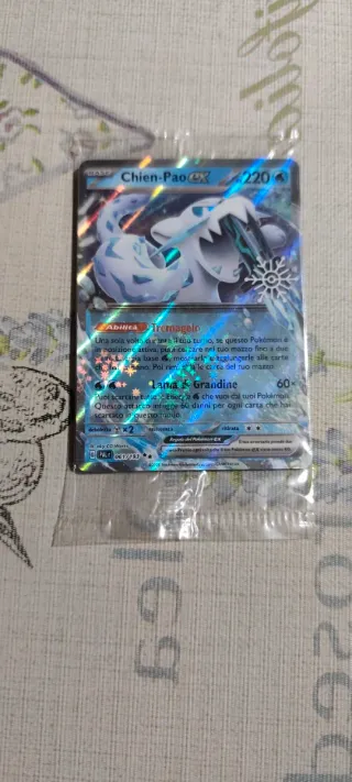 Carta Pokémon Chien-Pao EX - Promo