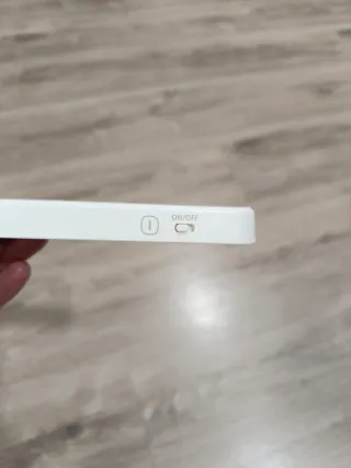 Lámpara LED Plata y Blanco