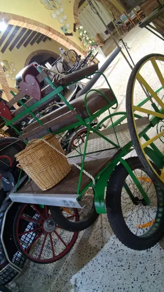 Carro de caballos decorativo