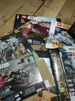 Cajas vacías Lego Star Wars