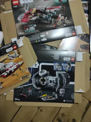 Cajas vacías Lego Star Wars