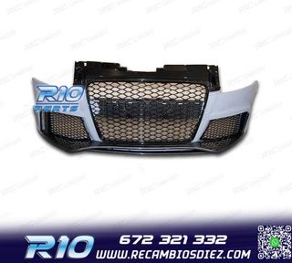 PARAGOLPES DELANTERO AUDI TT 8J 06-14 LOOK RS CARBONO