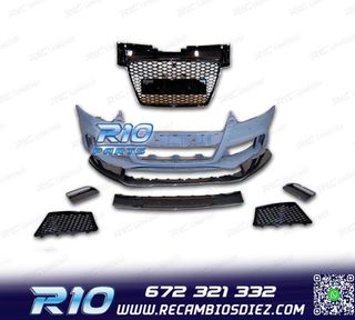 PARAGOLPES DELANTERO AUDI TT 8J 06-14 LOOK RS CARBONO