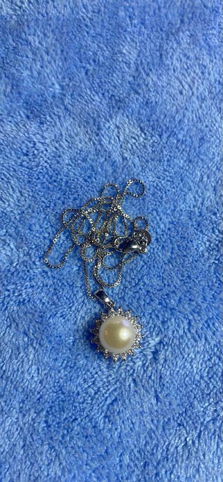 Conjunto Perlas y Plata 925