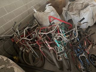 Lote de bicicletas antiguas