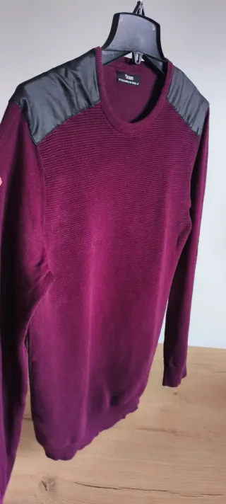 Jersey JULES Granate/Burdeos Talla L