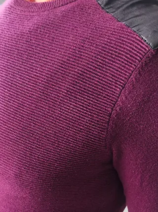 Jersey JULES Granate/Burdeos Talla L