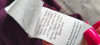 Jersey JULES Granate/Burdeos Talla L