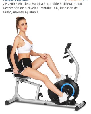 Bicicleta Estática Reclinable ANCHEER