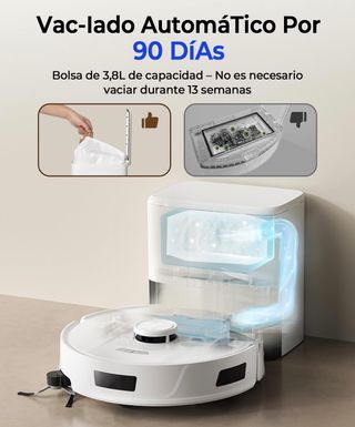 Robot Aspirador y Fregasuelos 20000Pa