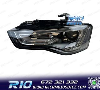 FARO IZQ XENON AUDI A5 11-12 NEGRO