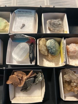 Pack minerales y rocas
