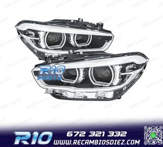 FAROS BMW F20 F21 15-19 FULL LED FONDO NEGRO