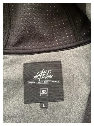 Rip Curl Chaqueta con Capucha Anti Series Gris