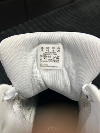 Zapatillas Puma altas blancas y negras