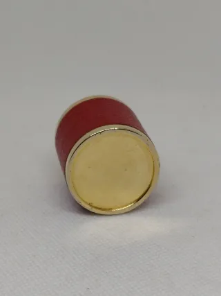 Pesa fermacarte Gucci oro e rosso