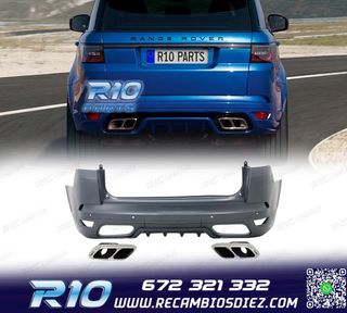PARAGOLPES TRASERO RANGE ROVER SPORT L494 13-17 LOOK SVR 20