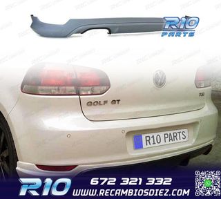 DIFUSOR VOLKSWAGEN VW GOLF 6 08-12 LOOK GTI OO---