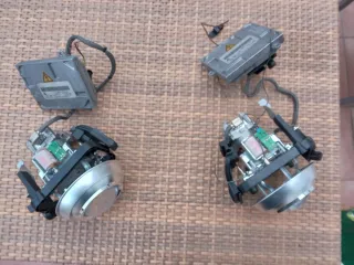 Pareja Faros Xenon completo, Audi
