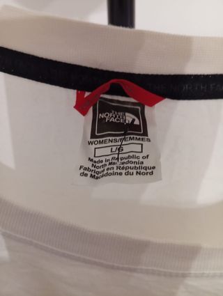 T-shirt The North Face originale bianca unisex