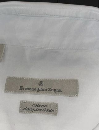 Camisa Ermenegildo Zegna Talla M Blanca