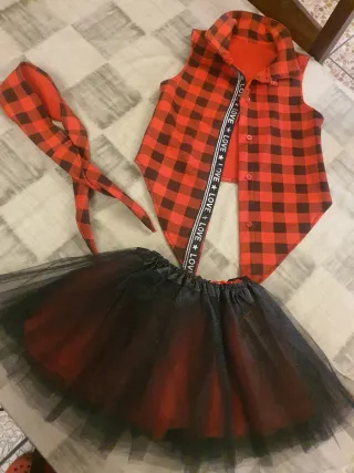 Disfraz Rockera Talla 6