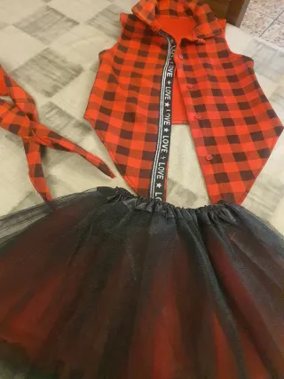 Disfraz Rockera Talla 6